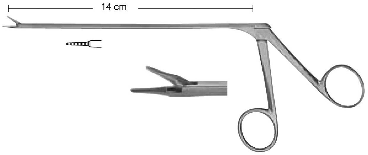 MİKRO GRASPİNG FORSEPS 14CM